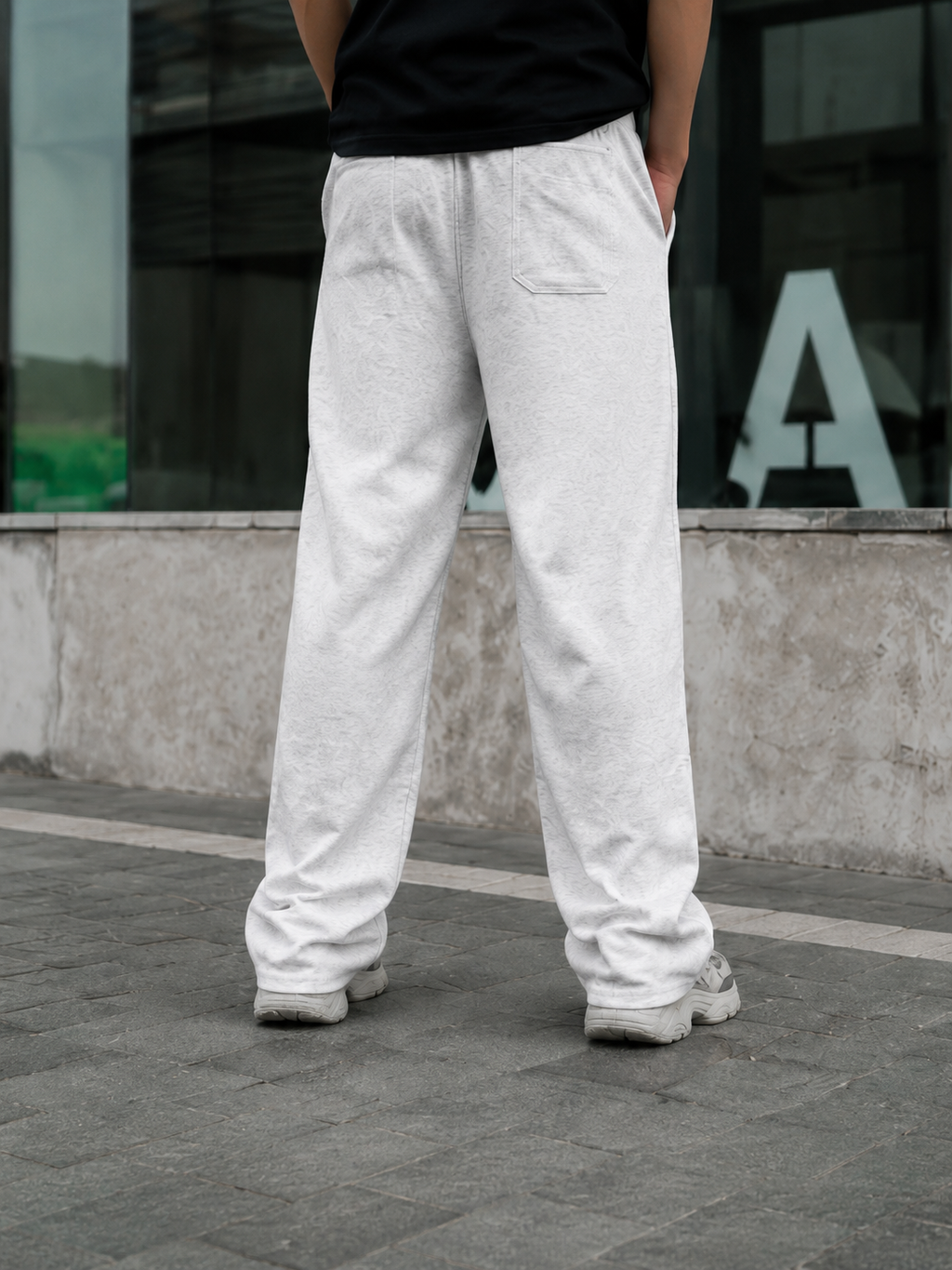 ESSENTIAL CEMENT SWEATPANTS