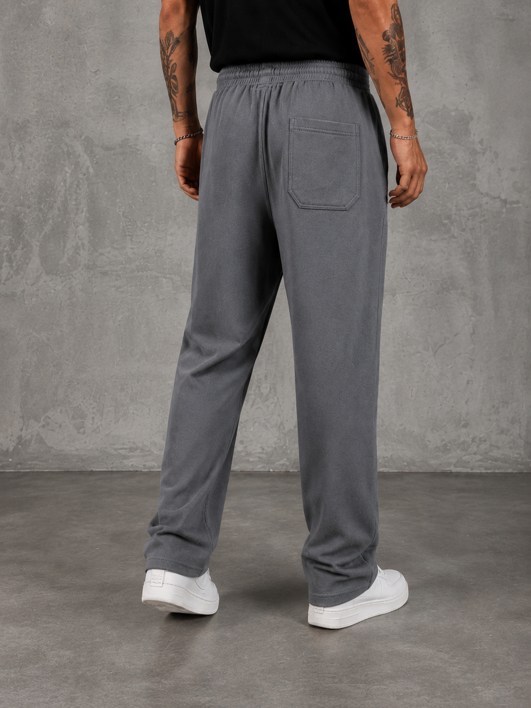 ESSENTIAL DARK GREY SWEATPANTS