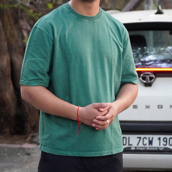 Acid Wash Green T-shirt