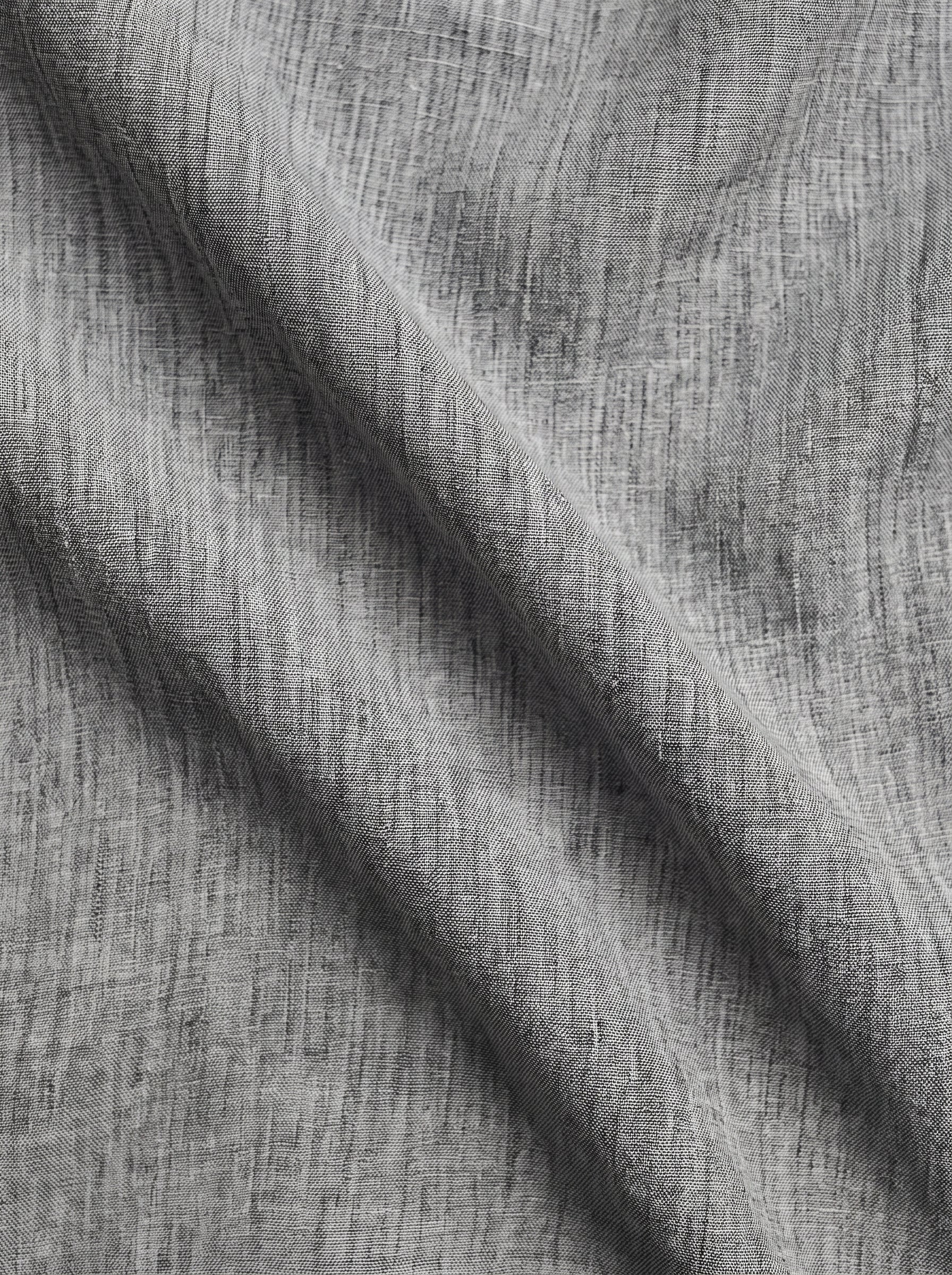 GREY LINEN SHIRT