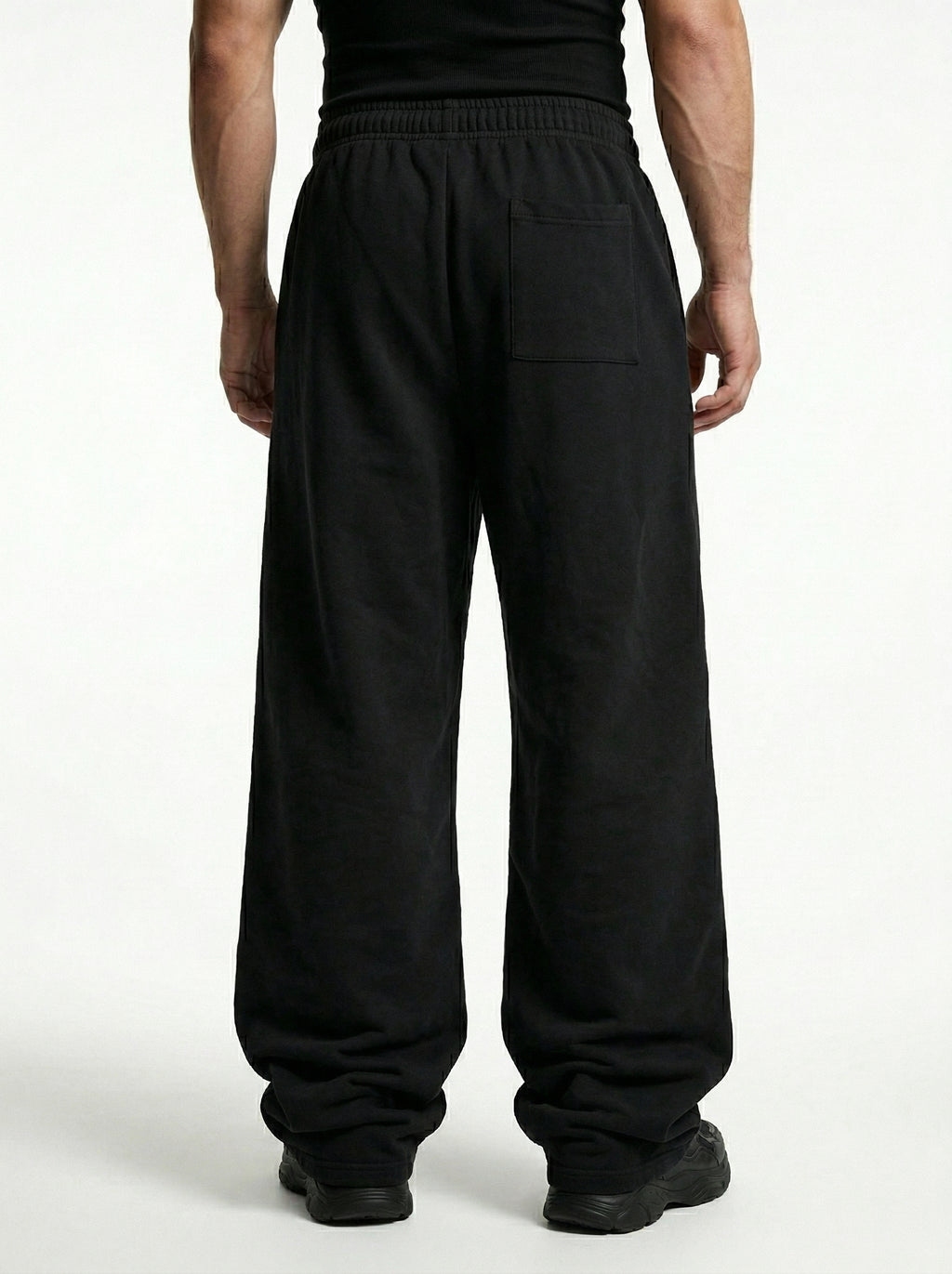 SHADOW MARK BAGGY PANTS