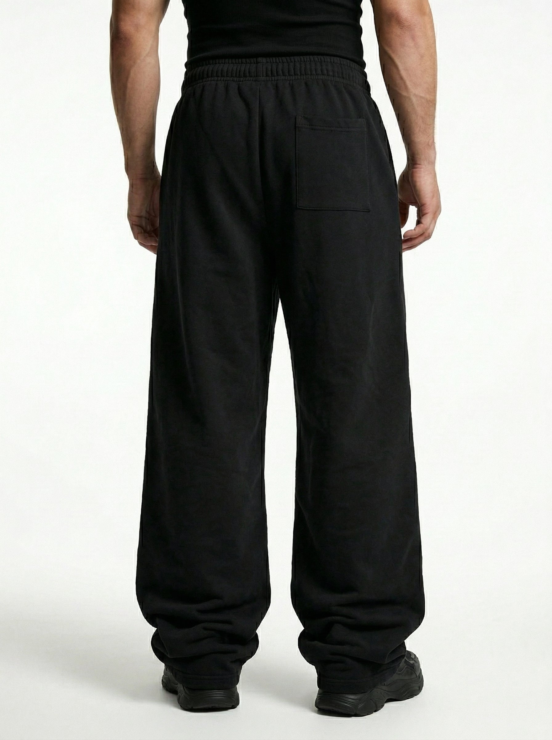 SHADOW MARK BAGGY PANTS
