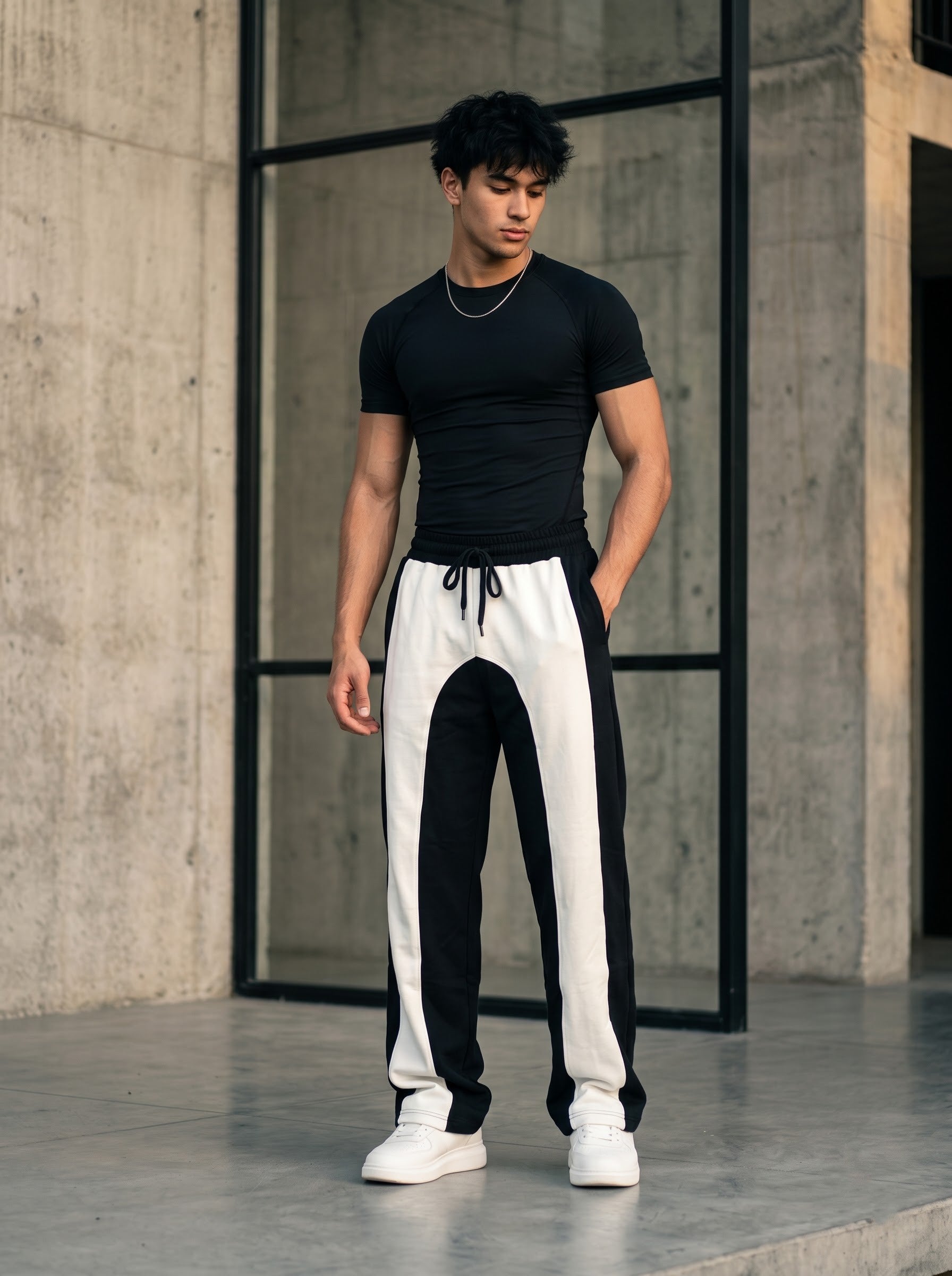 DUALTONE BAGGY PANTS