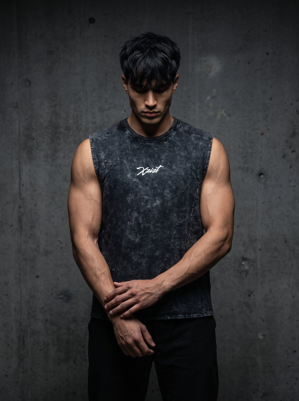 CHARCOAL WASH TANKTOP