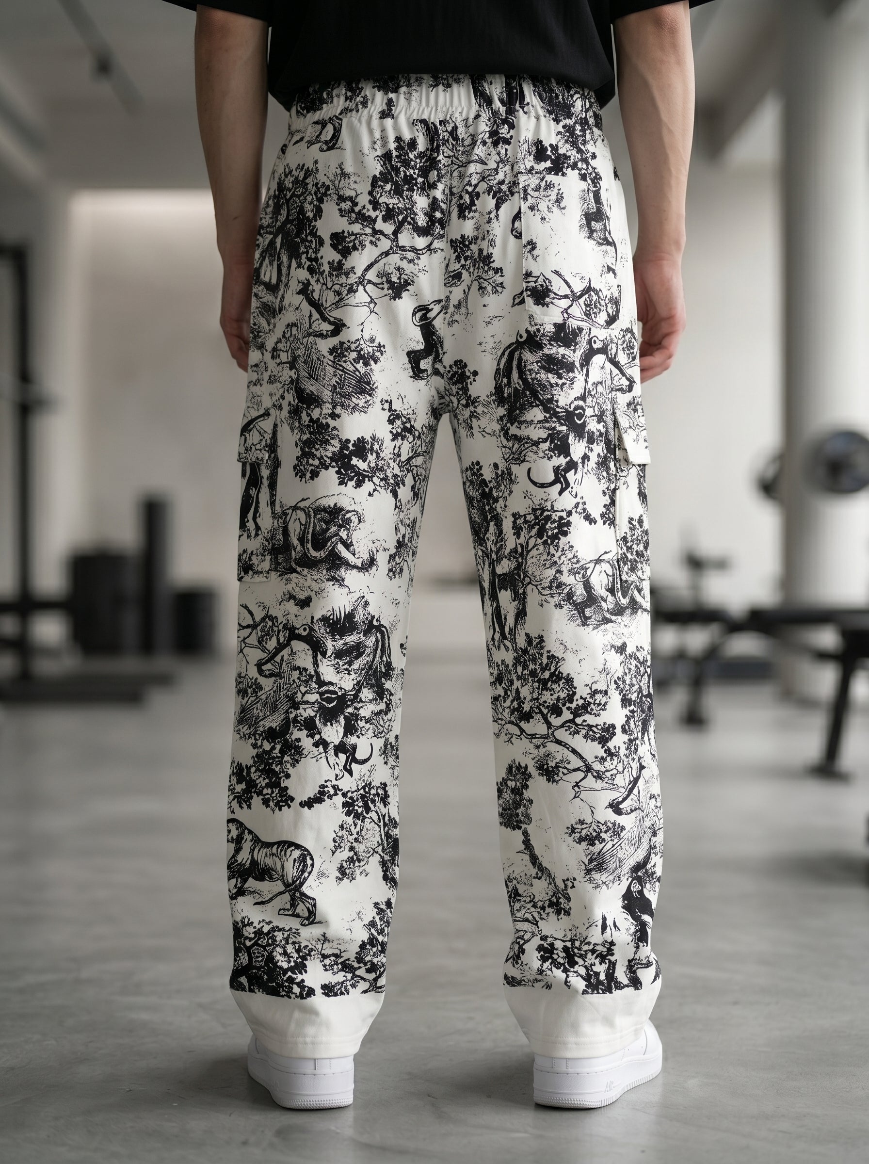 WILDSCRIPT BAGGY PANTS