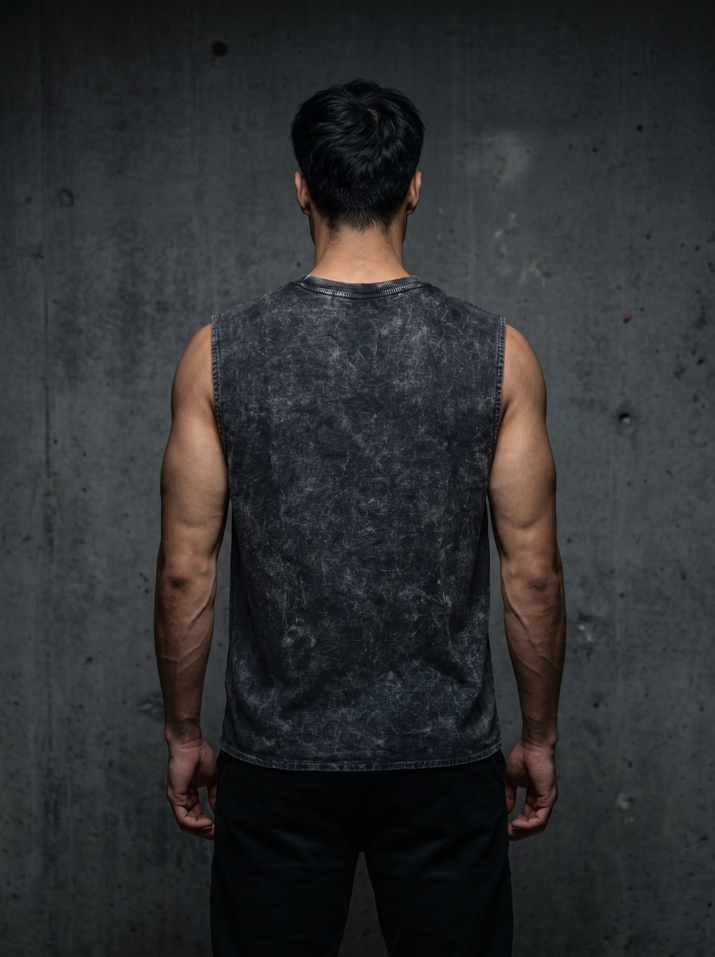 CHARCOAL WASH TANKTOP