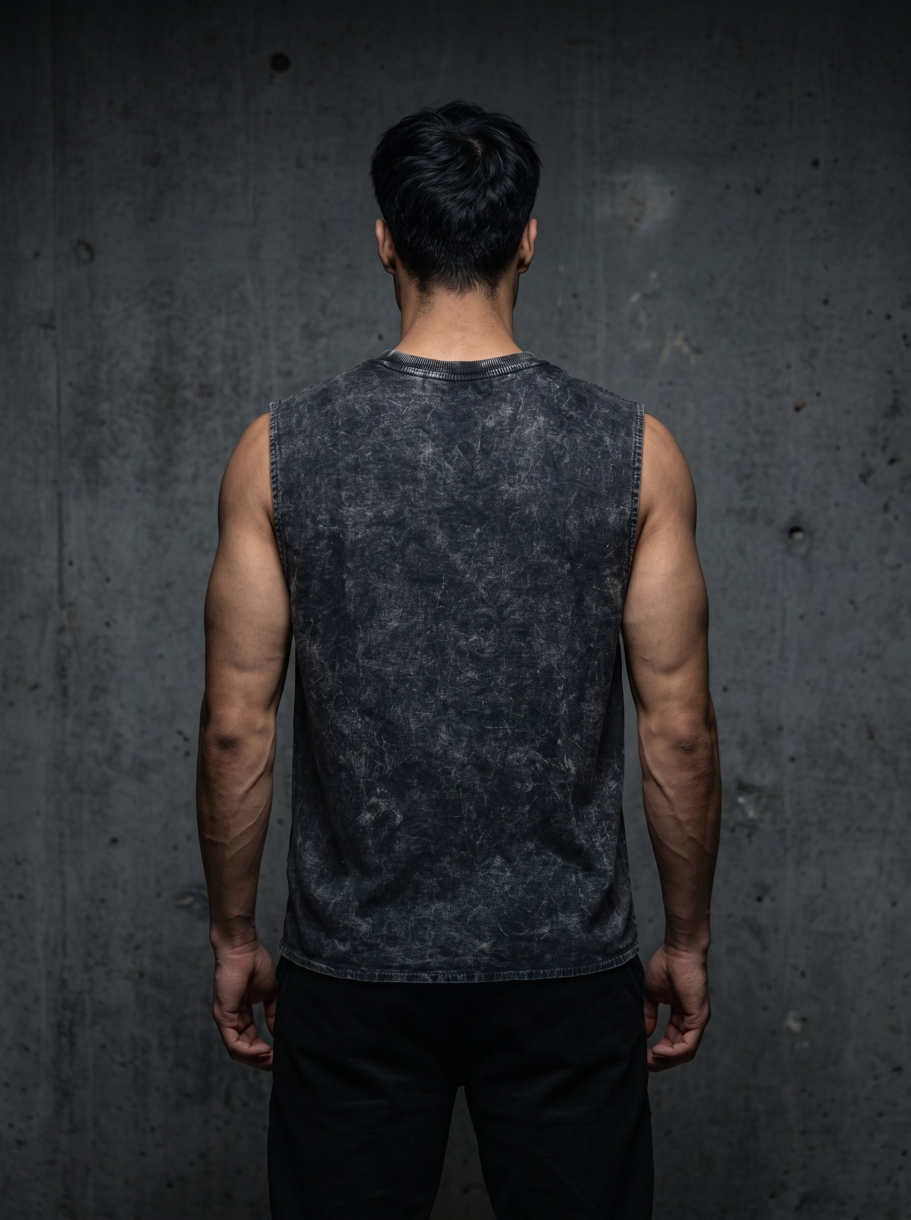 CHARCOAL WASH TANKTOP
