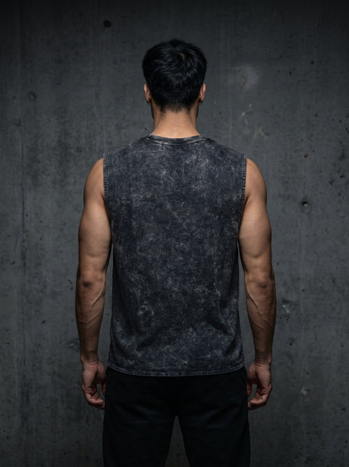 CHARCOAL WASH TANKTOP