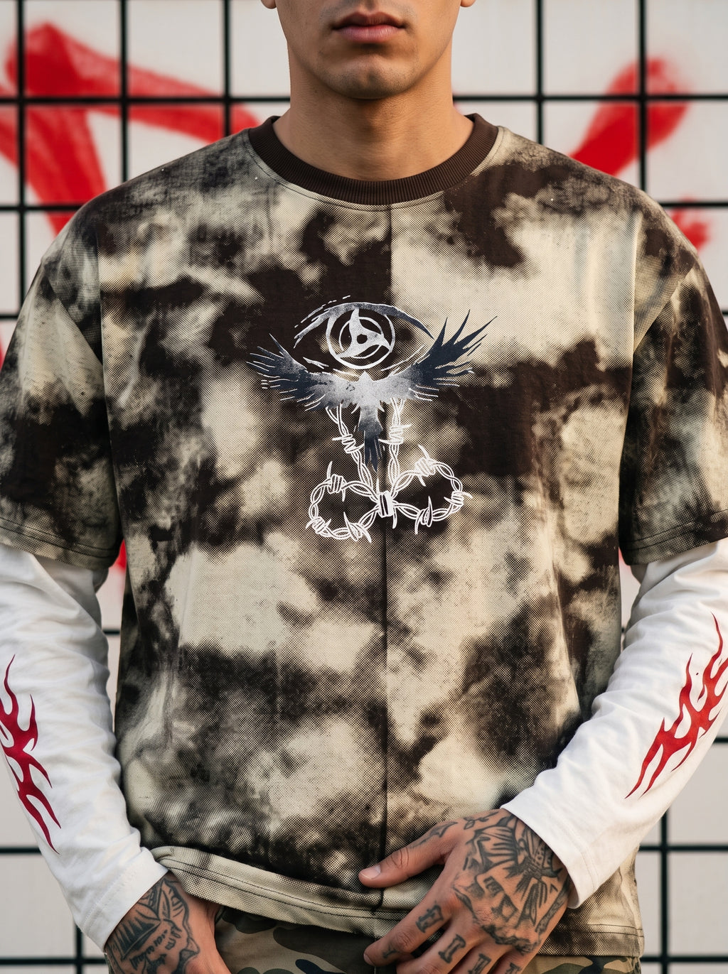 ECLIPSE LAYERED T-SHIRT