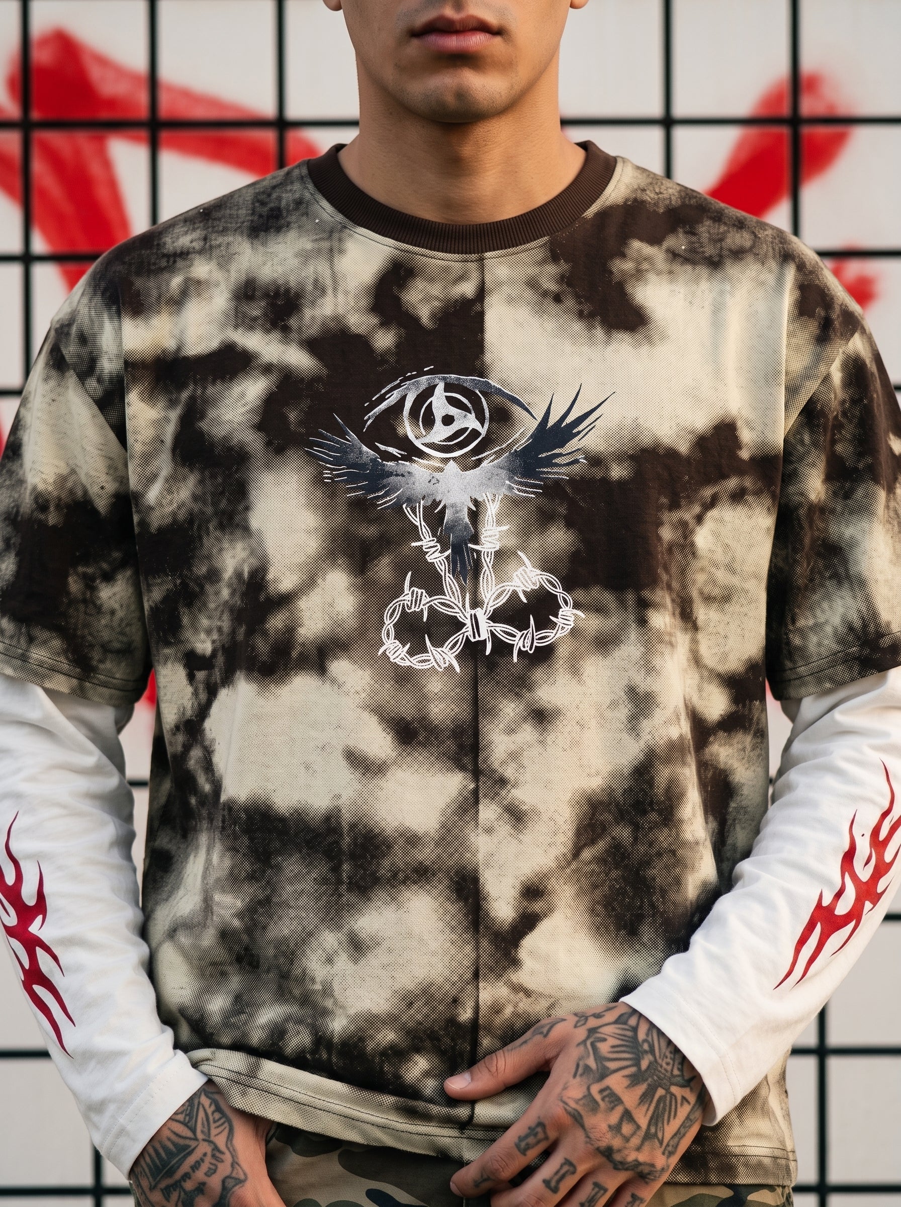 ECLIPSE LAYERED T-SHIRT