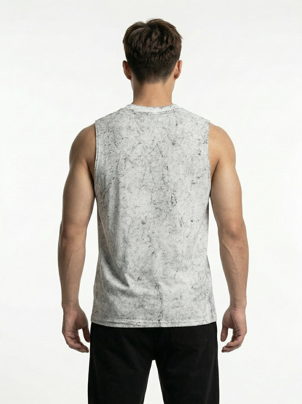 ACIDWASHED WHITE TANKTOP