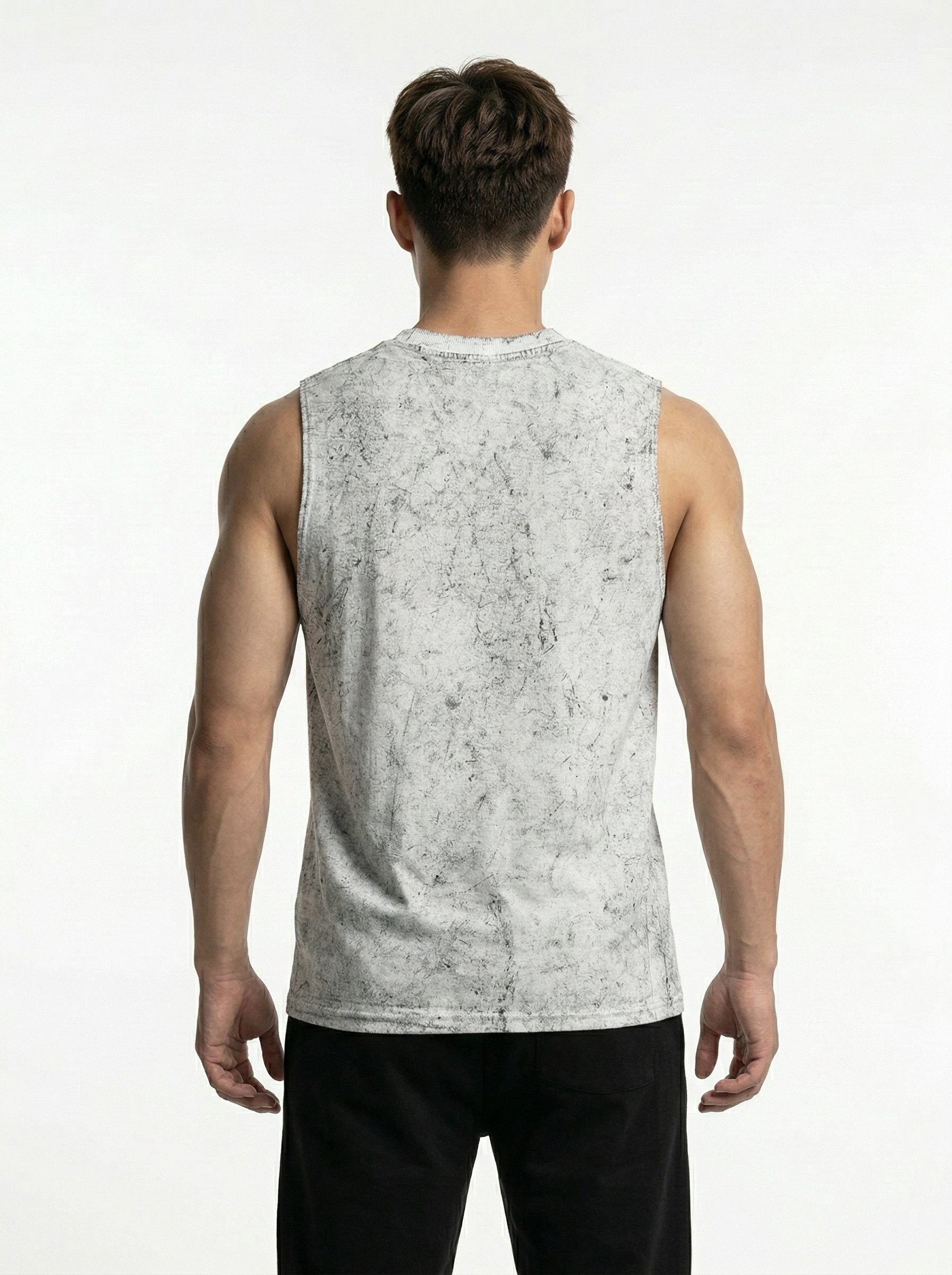 ACIDWASHED WHITE TANKTOP