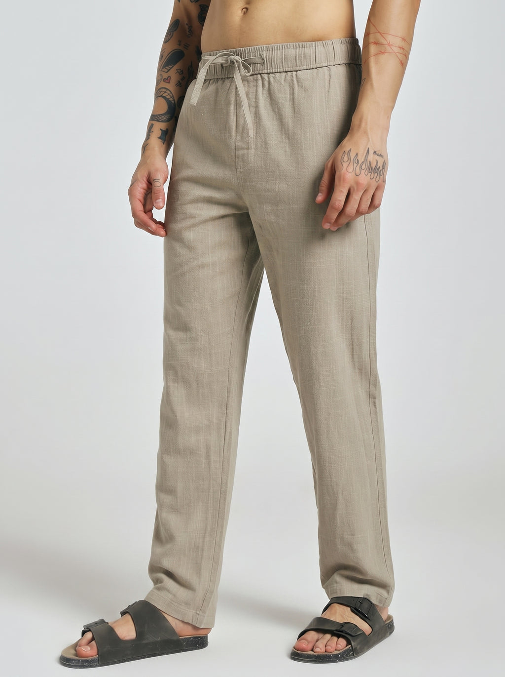 RELAXED LINEN PANT BEIGE