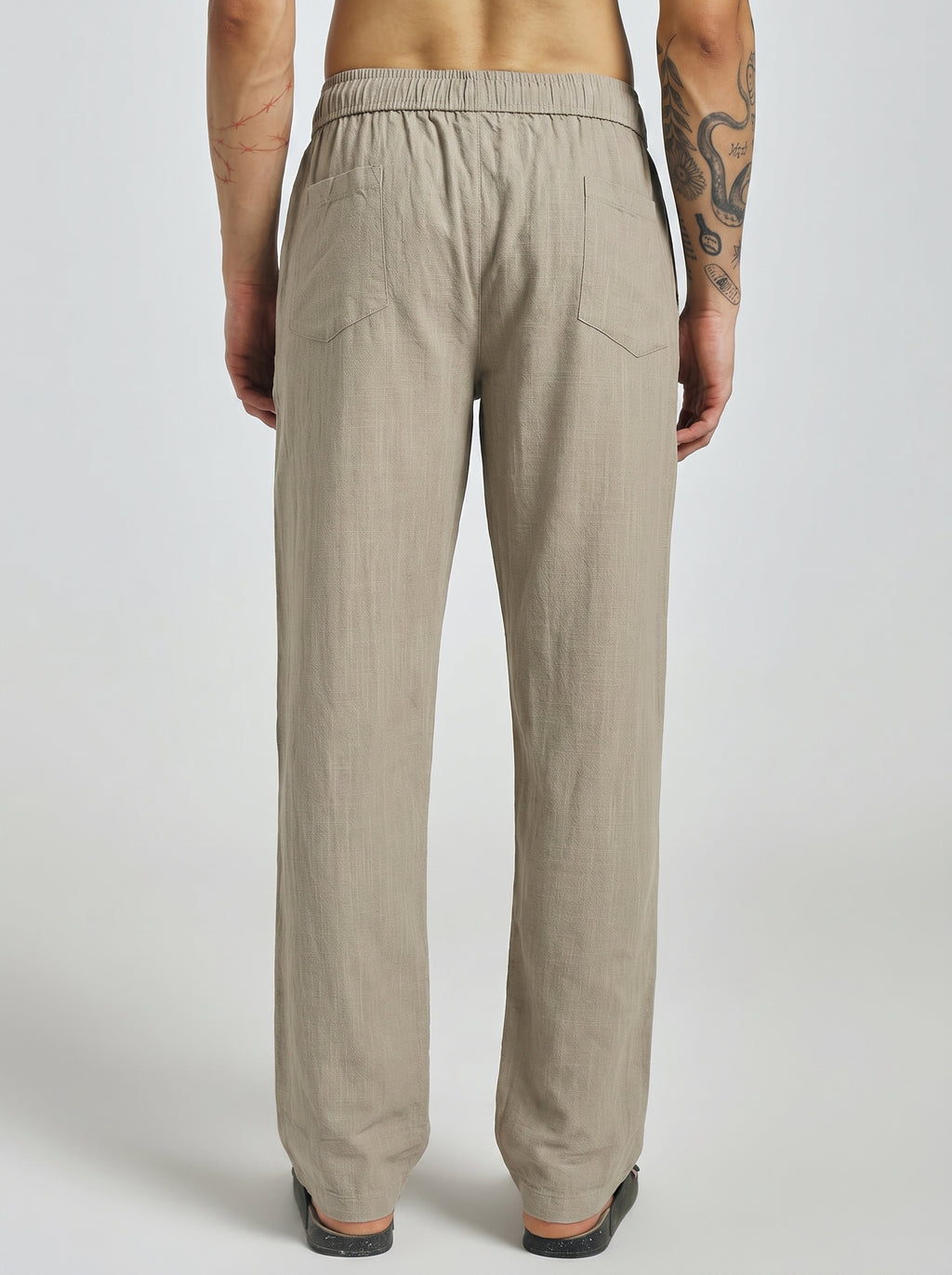 RELAXED LINEN PANT BEIGE