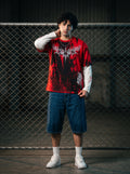 CRIMSON LAYERED T-SHIRT