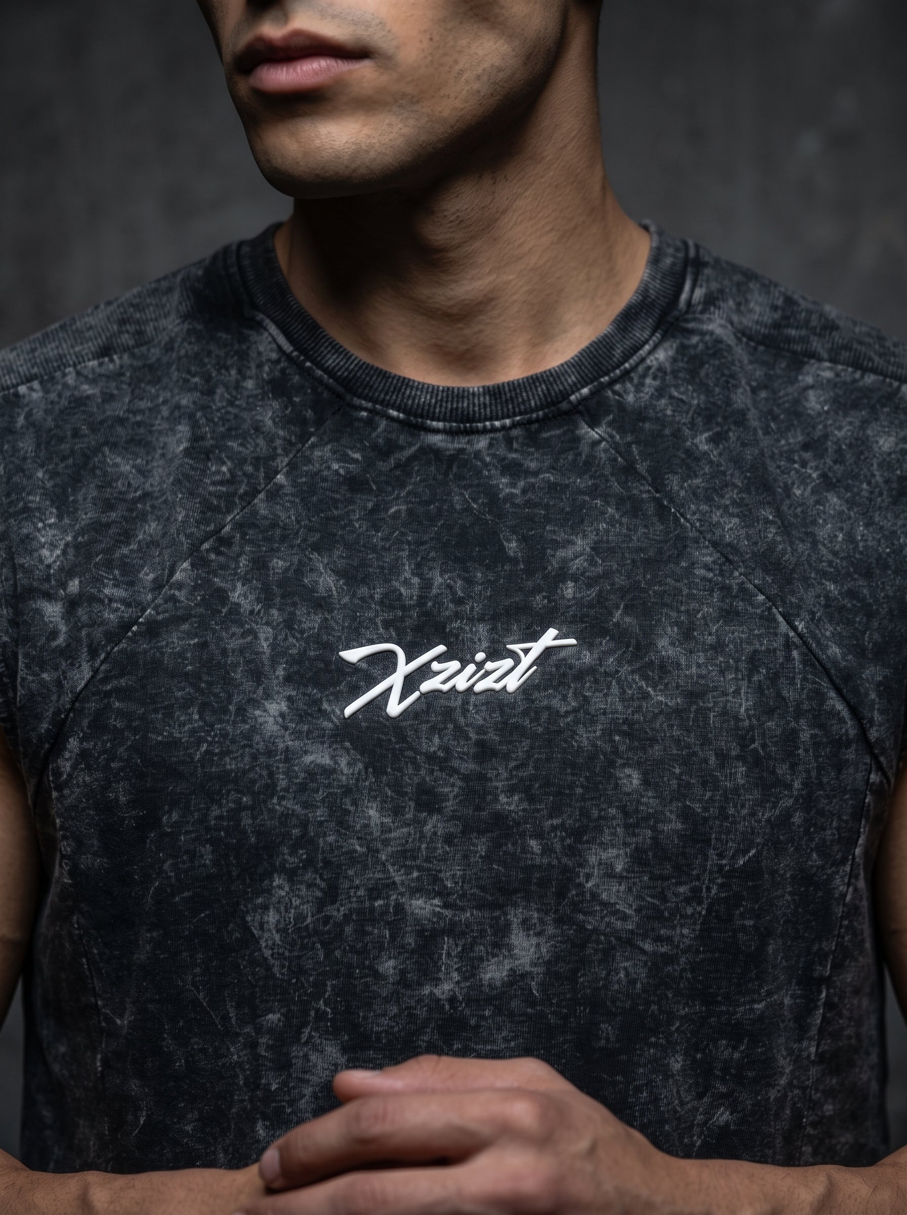 CHARCOAL WASH TANKTOP