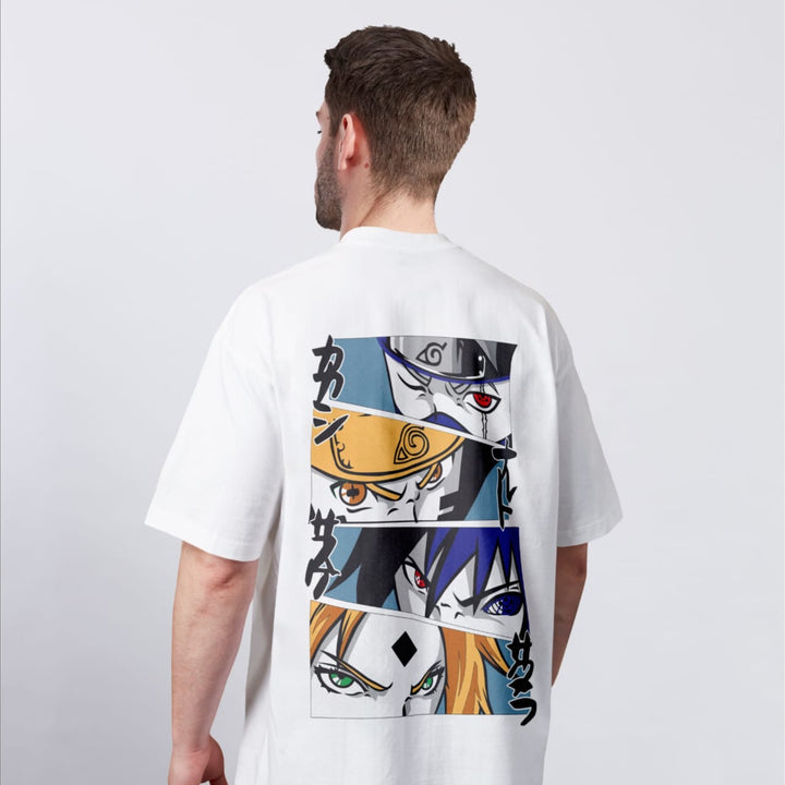 Naruto Eyes Printed Oversized t-shirt – xzizt